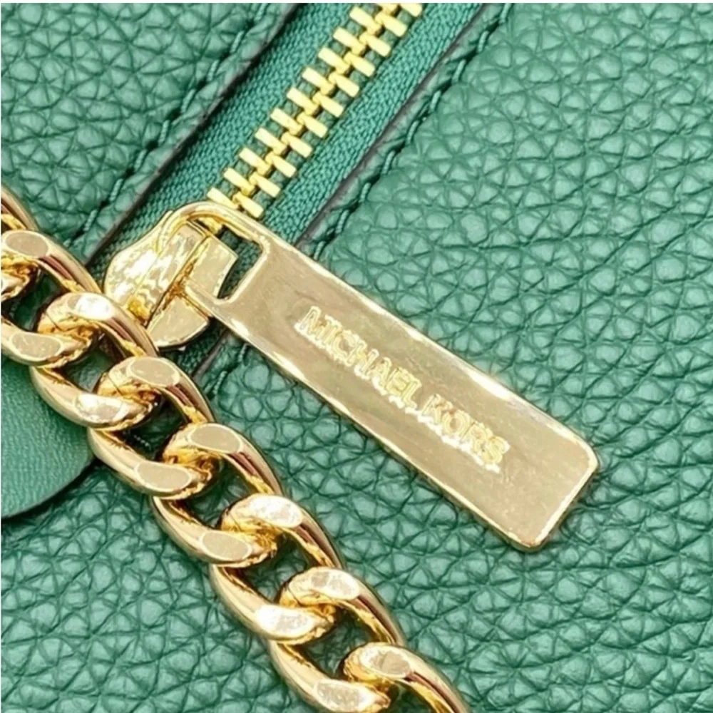 Michael Kors Green Tote Shoulder Bag - Picture 10 of 12